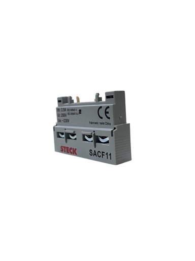 [SACF11] BLOQUE DE CONTACTO AUXILIAR 1NO+1NC MONTAJE FRONTAL GUARDAMOTOR FRAME 25