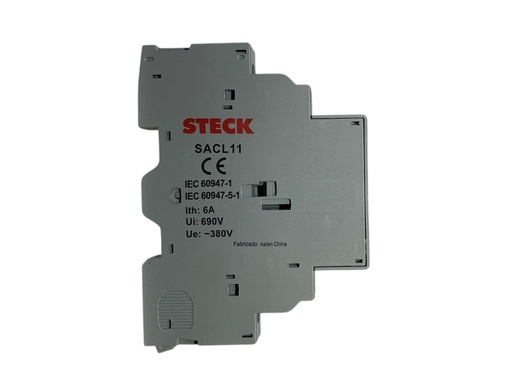 [SACL11] BLOQUE DE CONTACTO AUXILIAR 1NO+1NC MONTAJE LATERAL A LA IZQUIERDA GUARDAMOTOR FRAME 32