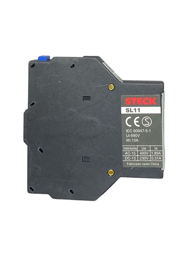 [SL11] BLOQUE DE CONTACTO AUXILIAR 1NA+1NC MONTAJE LATERAL
