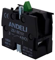 [ZB2-BE101] BLOQUE DE CONTACTO NORMALMENTE ABIERTO (NO) 10A 400V