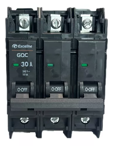 [GQC-30A-3] BREAKER 3X30A GQC SUPERFICIAL