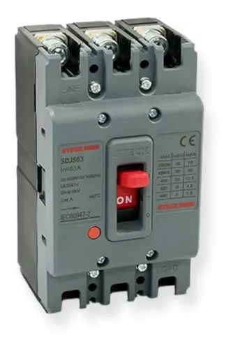 [SDJS400] BREAKER 3X400A CAJA MOLDEADA 70KA 220V - 42KA 440V VAC STECK