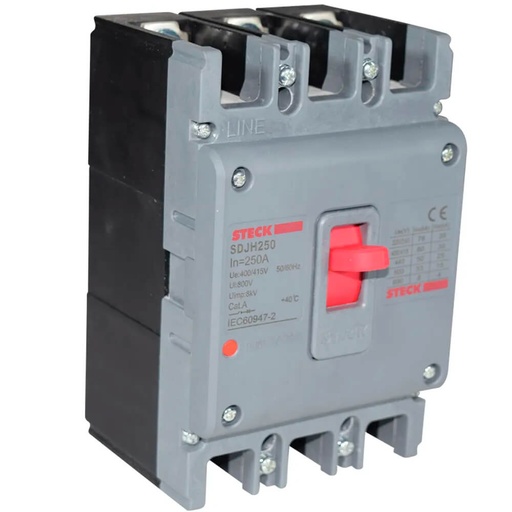 [SDJH63] BREAKER 3X63A CAJA MOLDEADA 60KA 220V - 30KA 440V