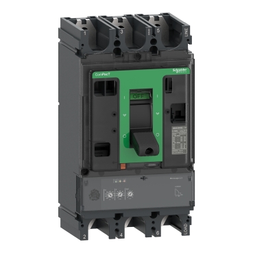 [NSX630H] BREAKER 3X250-630A NSX400H REGULABLE 800V 100/65kA 240/480V 255X140X110MM