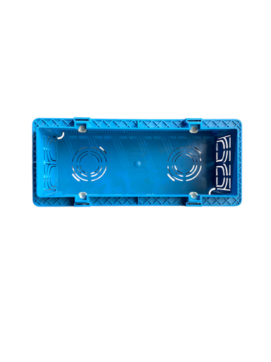 [V71306] CAJA EMPOTRABLE RECTANGULAR 6-7 MODULOS AZUL V71306 VIMAR
