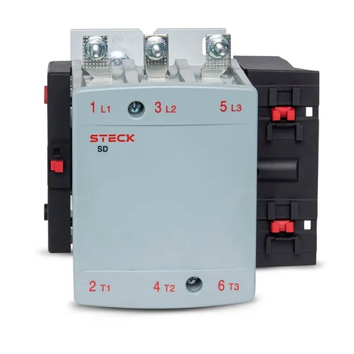 [SD2115AM] CONTACTOR 3P 115A AC-3 (200 A AC-1) BOBINA 220 VAC SIN CONT. AUX. SD2115AM STECK