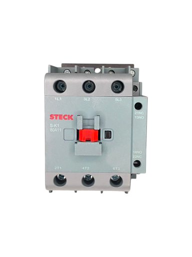 [SK180A11M] CONTACTOR 3P 80 A AC-3 1NO+1NC FR93 660 V BOB. 220 Vca SK180A11M STECK