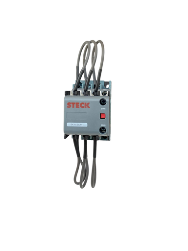 [SK1C25A11M] CONTACTOR PARA CONDENSADORES 25 A BOBINA 220VAC 1NA+1NC STECK