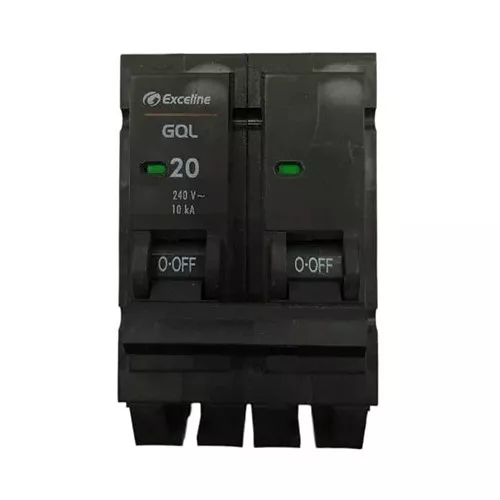 [GQC-20-A-2] BREAKER 2X20A GQC SUPERFICIAL