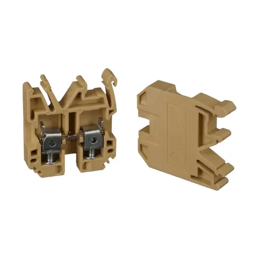 [SAK-6EN] BORNERA 6mm RIEL SIMETRICO P/CABLE #10AWG 800V/41A