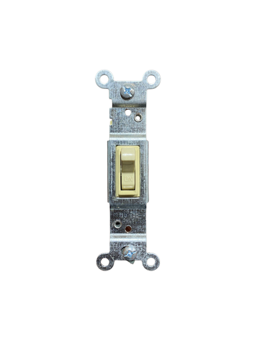 [INTE-PAL01] INTERRUPTOR DE PALANCA 15A 120V SWITCH MARFIL