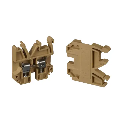 [SAK-4] BORNERA 4mm RIEL SIMETRICO P/CABLE #10AWG 800V/32A