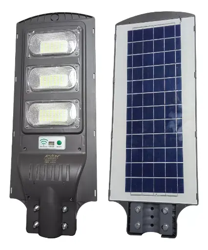 [LD-1371] LUMINARIA LED 200W ALUMBRADO PUBLICO PANEL SOLAR CON SENSOR DE MOVIMIENTO