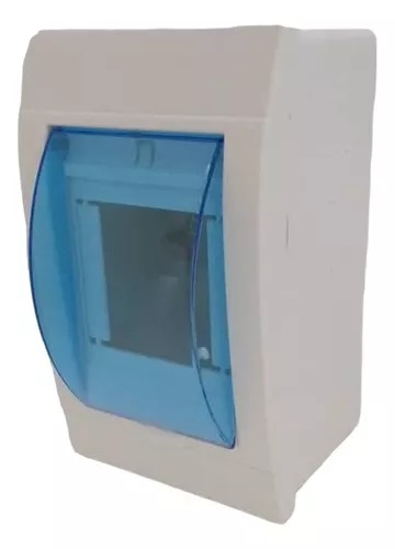 [LD-1001] TABLERO DE DISTRIBUCION PLASTICO 2-3 CIRCUITOS RIEL DIN