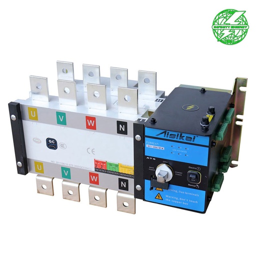 [ATS-INF250A] TRANSFERENCIA AUT/MANUAL 250AMP 4POLOS 50/60HZ INFINITY TECNOLOGY