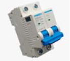 MINI BREAKER 2X25A TERMOMAGNETICO SERIE ADB3-63-2P-25A C CURVE