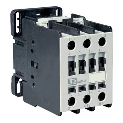 [CWM40] CONTACTOR 40 AMP AC3 60 AMP AC1 220 V MARCA WEG