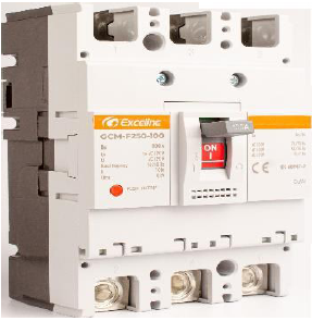 [GCM-F250-125A] BREAKER 3X125A CAJA MOLDEADA TERMOMAGNETICO FIJO