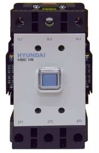 [HGC22522NSF220] CONTACTOR 3P 130 A AC-3 690 Vca BOBINA 100-240 Vca 50/60 Hz. 110-220 Vcc 2NO+2NC HGC22522NSF220 HYUNDAI