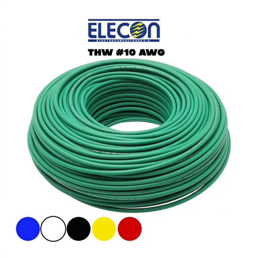 CABLE 10 AWG THW-2 THHW / CU 90°/ PVC 600V