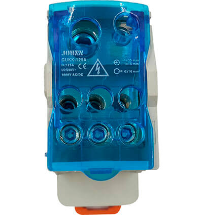 [GUKK-125A] BORNERA DE DISTRIBUCIÓN 125A 1000V