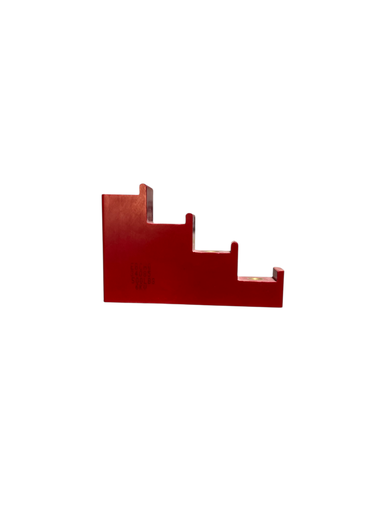 [34085] AISLADOR ESCALONADO 4 PASOS 500LBS 6 KB DIMENSIÓN PASO: 20X21MM, DIMENSIONES: 60X100X20MM. ROSCA M6. FIJACIÓN:2 ROSCAS