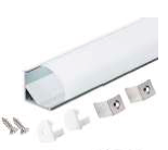 [LD-1093] PERFIL DE ALUMINIO ESQUINERO CINTA LED  ILUM-VEN LD-1093
