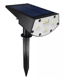 [LD-1280] LUMINARIA LED P/JARDIN C/PANEL SOLAR 15W LD-1280 ILUM-VEN