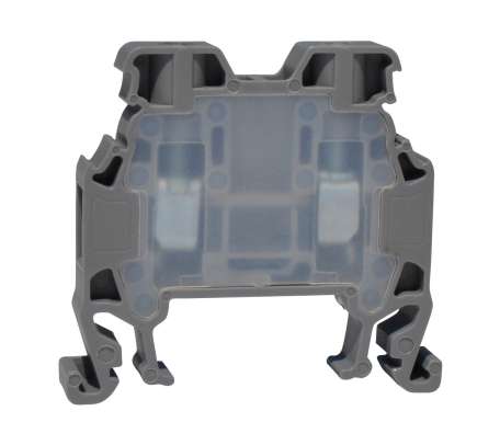 [MRK-4] BORNERA 4mm ATORNILLABLE P/CABLE #10AWG 750V/32A COLOR GRIS