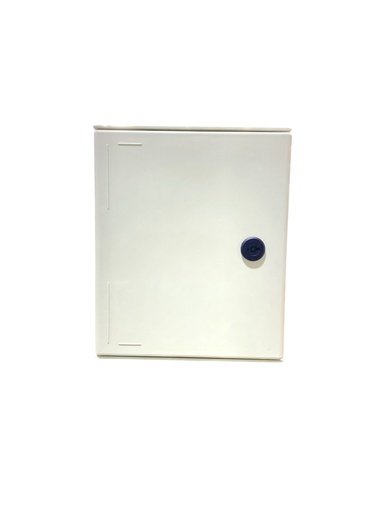 [CP302514] CAJA DE CONTROL 300X250X140mm IP65 USO EXTERIOR C/PUERTA Y CERRADURA DOBLE FONDO POLIESTER BEIGE