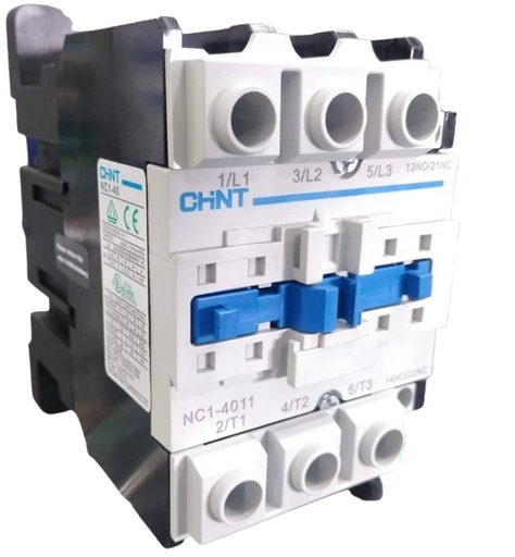 [NC1-4011M7] CONTACTOR 3P 40 A AC-3 1NO+1NC 690V BOBINA 220V