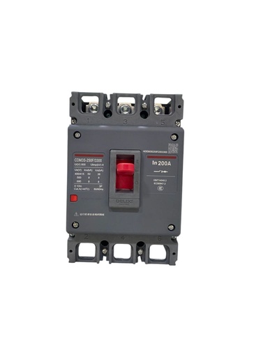 [CDM3S-250F/3300-200A] BREAKER 3X200A CAJA MOLDEADA