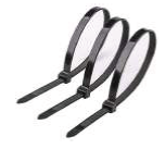 [HR-512] TIRRAJE AMARRE PLASTICO Medidas:5x400mm COLOR NEGRO PQTE DE 50UND HERRA-VEN HR-512