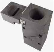 [MSET58-2] MOLDE DE GRAFITO "T" BARRA 5/8" + CABLE #2 AWG PASANTE MSET58-2 SUMELEK