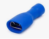 [FEFE2-250] TERMINAL HEMBRA AZUL 250 P/CABLE 16-14AWG ISLADO (PAQ. 100 PZAS.)