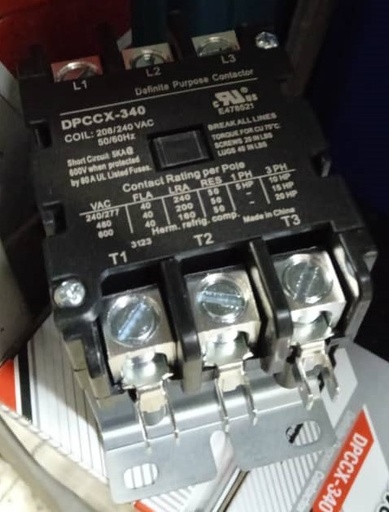 [SE2730] CONTACTOR PROPOSITO DEFINIDO 2P 30 A BOBINA 24 Vca 50/60 Hz. SE2730 SMART ELECTRIC