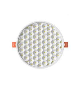 [PNLED-COLM-24W] PANEL LED 24W REDONDO AJUSTABLE 85-265V 6500K 6" TIPO COLMENA