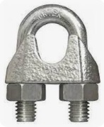 [M054] GRAPA P/GUAYA 3/8" PESADO M054
