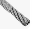 [41510220120] GUAYA DE ACERO 3/8" ARGA C/ROTURA 4899 kg. AG TORSION IZQ. 41510220120