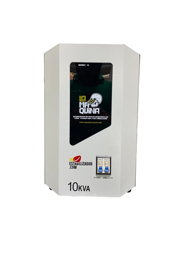[EV10KVA] ESTABILIZADOR DE VOLTAJE MONOFASICO DE 10 KVA 110/220 VAC CON +/- 25% REGULACION 