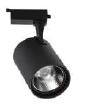 [LD-1609] LÁMPARA LED DE CARRIL NEGRA 50w LUZ CALIDA
