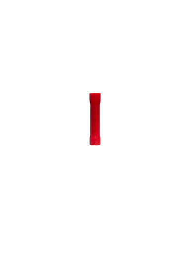 [BV1.25] TERMINAL EMPALME ROJO P/CABLE 20-18AWG (PQTE 100 PZAS)