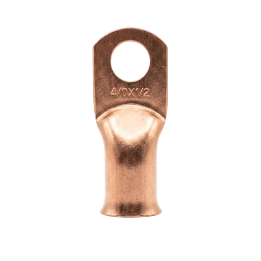 [4/0X1/2] TERMINAL ANILLO 1H P/CABLE #4/0AWG OJAL 1/2" COBRE 