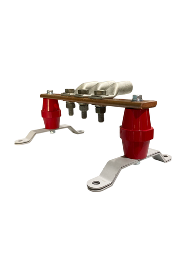 [BDC-NT] BARRA DE COBRE PARA NEUTRO O TIERRA. 700A. 40X10X300mm.