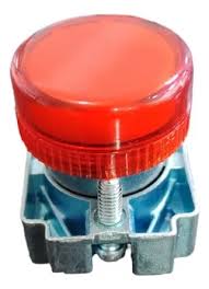 [SLLML1] LUZ PILOTO LED 110V ROJO Ø22MM METALICA 50 MA S