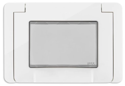 [09913.01] TAPA SUPERFICIAL IP55 NEVE BLANCA VIMAR