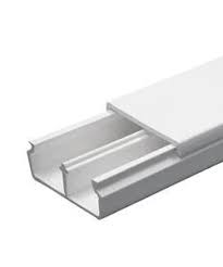 [CAN-3-5020] CANALETA DE PVC SUP. 50x20mm X 2 m BLANCA  3 VIAS 