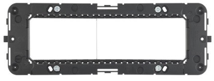 [09617] SOPORTE 7M+TORNILLOS P/CAJAS EMPOTRABLES 6/7 MODULOS NEVE UP 09617 VIMAR