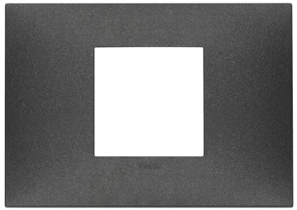 [09672.14] PLACA 2M CENTRALES TECNO CARBON MATT NEVE UP 09672.14 VIMAR