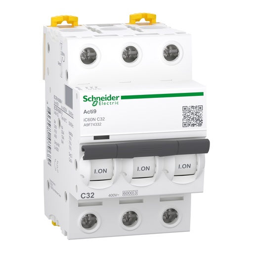 MINI BREAKER 3X63A 500V 20KA 240V 6KA 440V